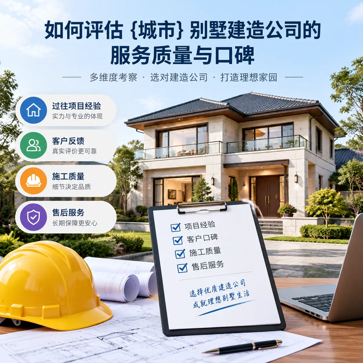 如何评估 册亨 别墅建造公司的服务质量与口碑
