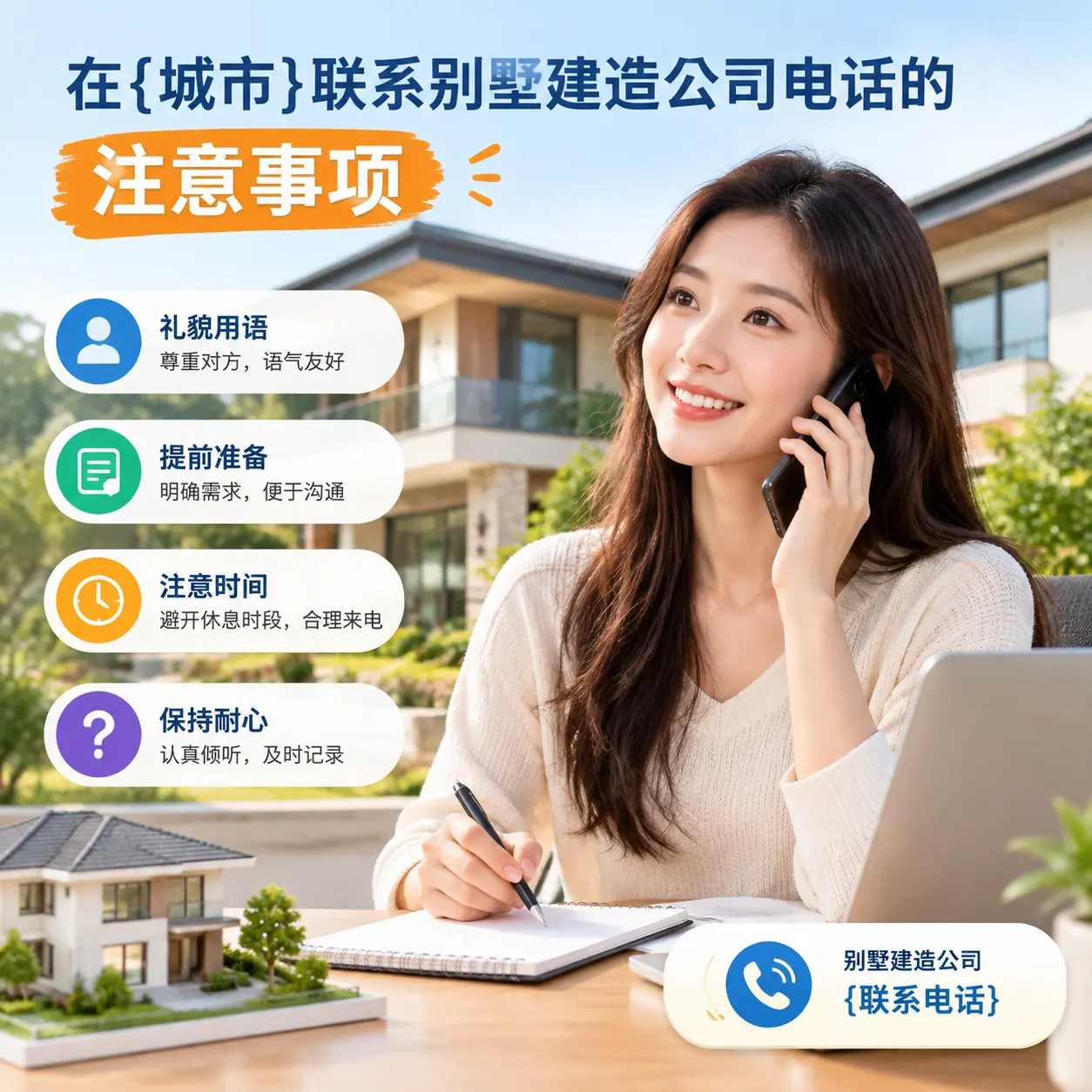 在册亨联系别墅建造公司电话的注意事项