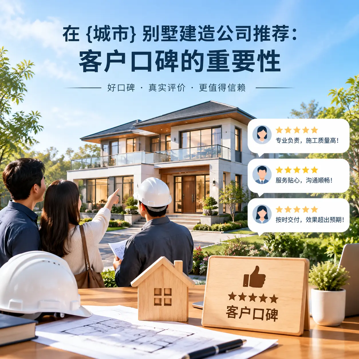 在 册亨 别墅建造公司推荐：客户口碑的重要性