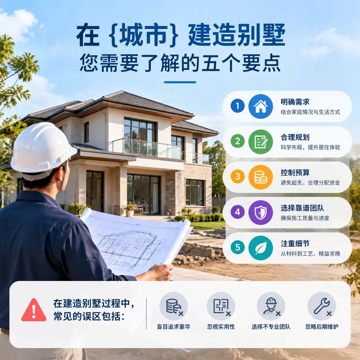 在 册亨 建造别墅，您需要了解的五个要点