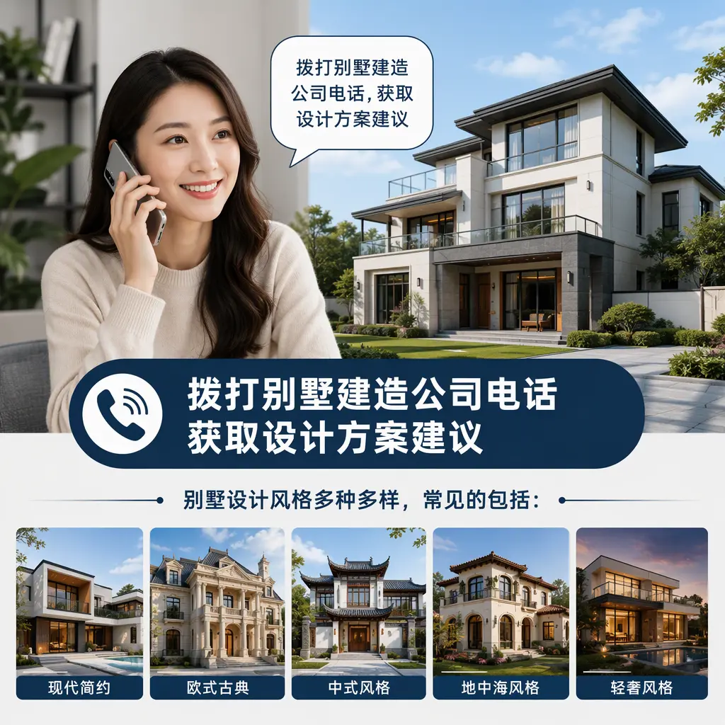 拨打册亨别墅建造公司电话,获取设计方案建议
