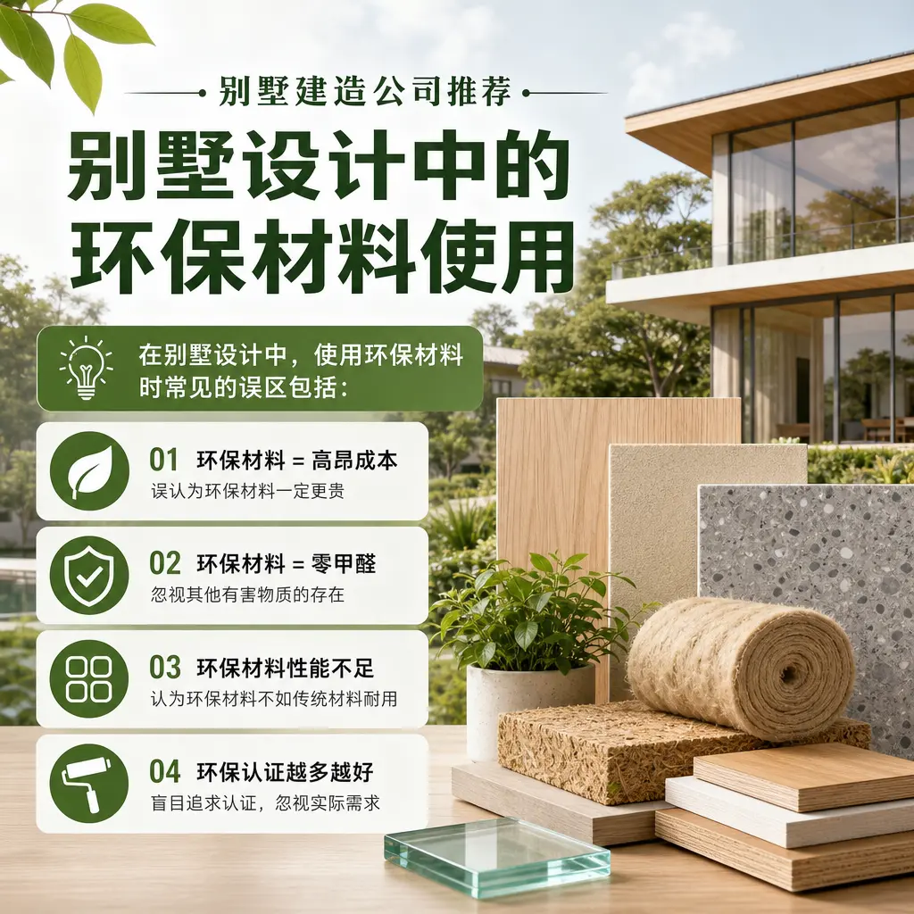 别墅建造公司推荐: 册亨 别墅设计中的环保材料使用